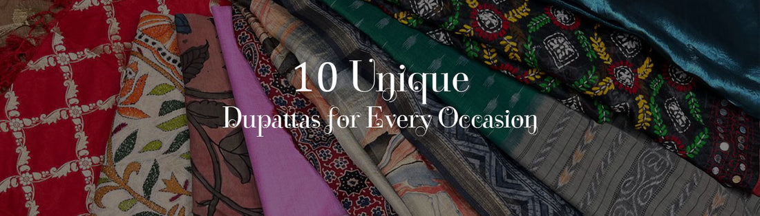 10 Unique Dupattas for every occasion