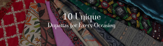 10 Unique Dupattas for every occasion