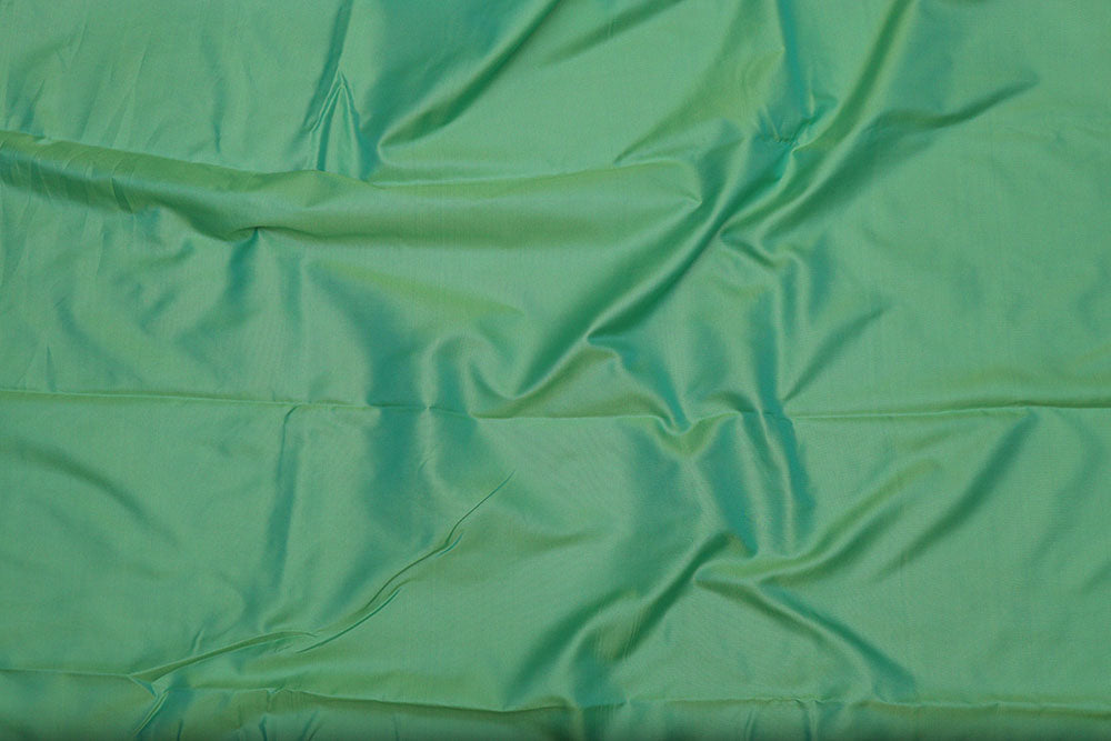 Green Paithani Silk Parrot & Flower Saree - Luxurion World