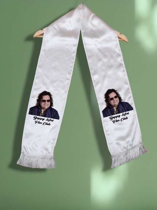 Bappi Lahiri Fan Club Fleece Stole: Groovy Music Lover's Essential