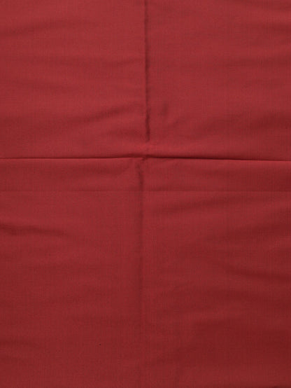 Maroon Plain Silk Fabric ( 1 Mtr ) - divyaindia 