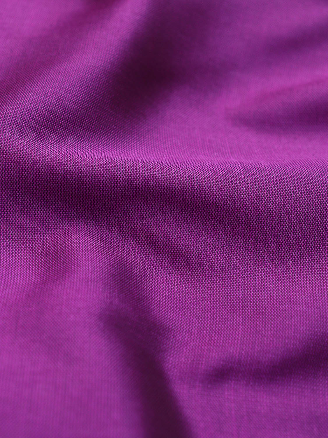 Purple Plain Silk Fabric ( 1 Mtr ) - divyaindia 