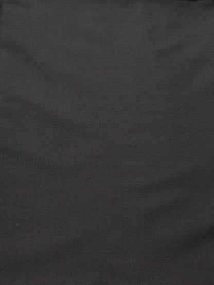 Black Plain Silk Fabric ( 1 Mtr ) - divyaindia 