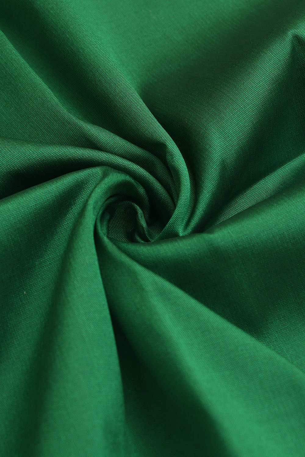 Green Plain Silk Fabric ( 1 Mtr ) - divyaindia 