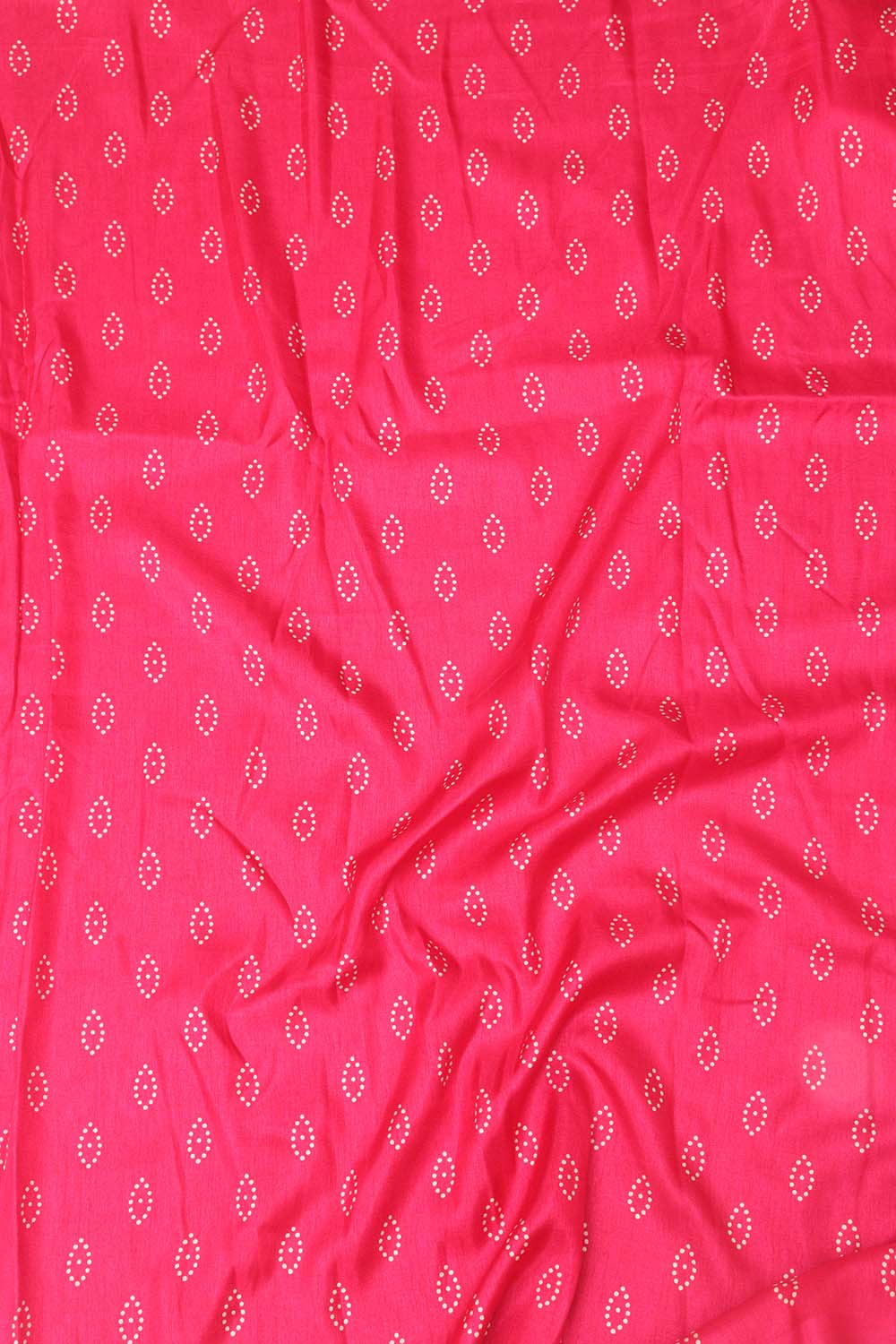 Stunning Pink Bandhani Silk Saree with Digital Print