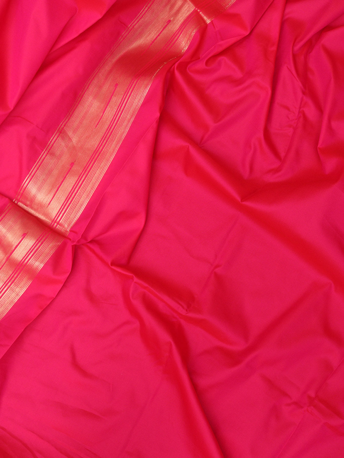 Pink Paithani Silk Bird And Flower Design Saree - divyaindia 