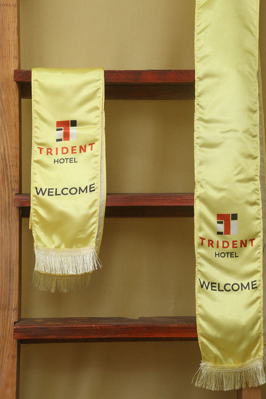 Trident's Welcome Weave: A Stole of Opulence, Hospitality Unveiled (Set of 10)